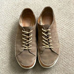Clark’s Shoes, size 12, comfy and modern